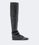 Lemaire Glove leather knee-high boots