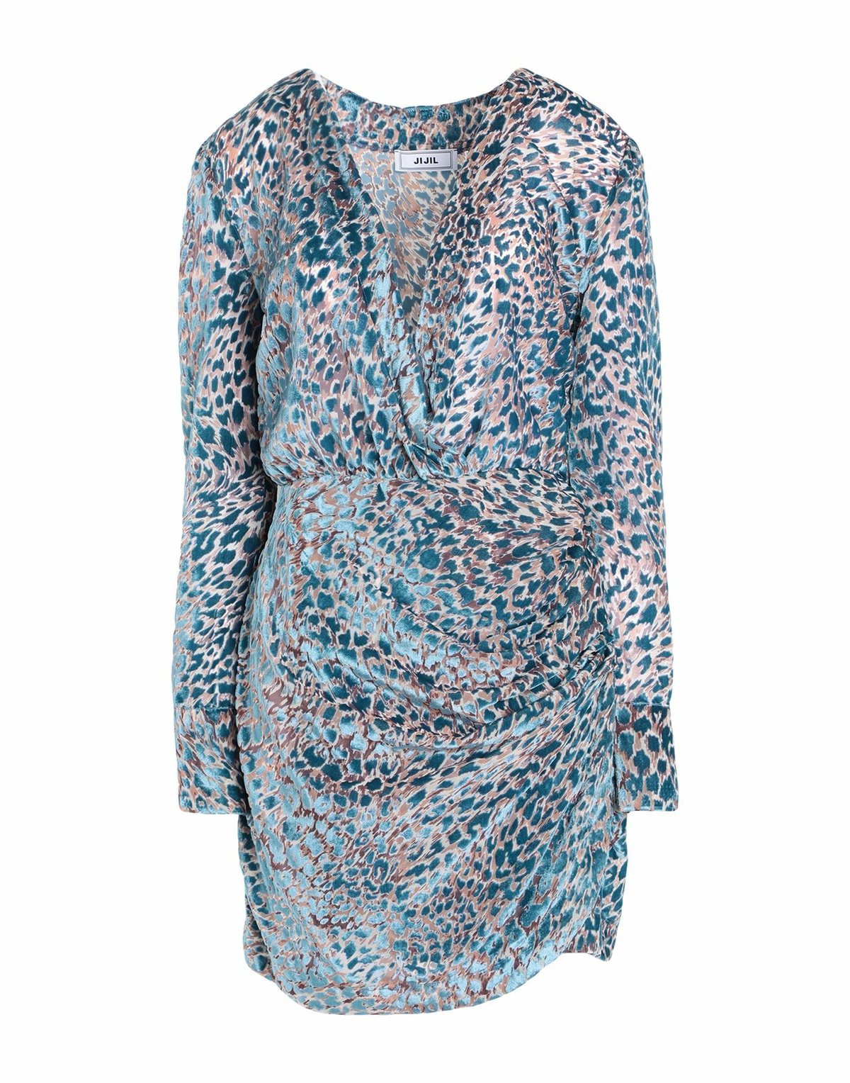 Jijil Womens Mini dress Deep teal