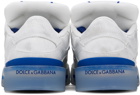 Dolce&Gabbana White Leather New Roma Sneakers