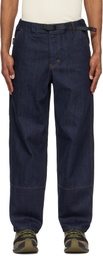 Gramicci Navy Japanese Denim Work Jeans