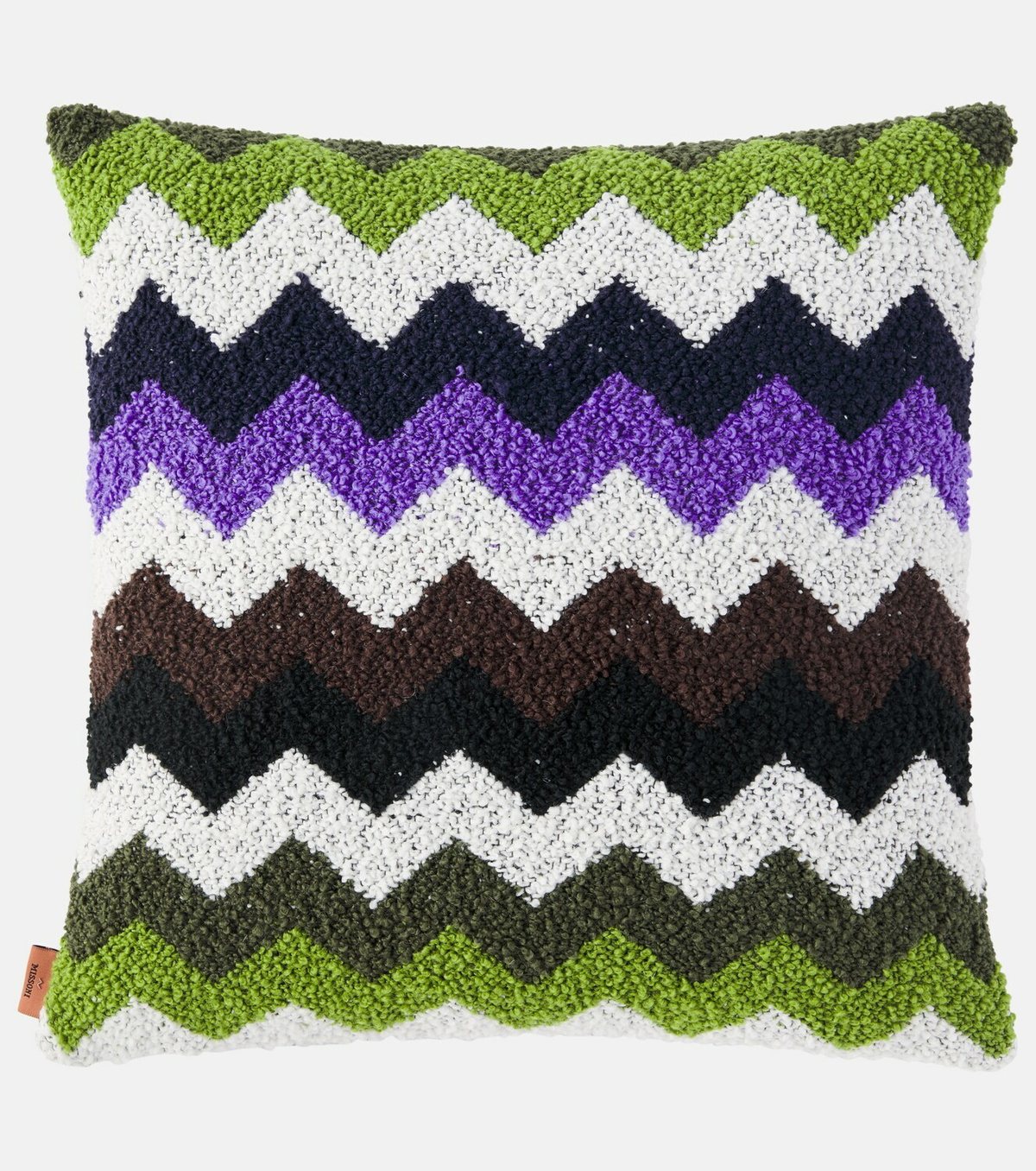 Missoni Riccio Zigzag teddy cushion
