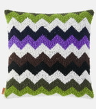 Missoni Riccio Zigzag teddy cushion