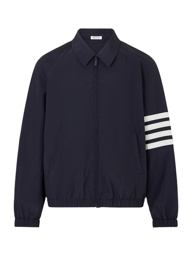 Photo: Thom Browne - Striped Ripstop Track Jacket - Blue