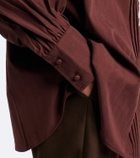 Xu Zhi Ruffled oversized blouse