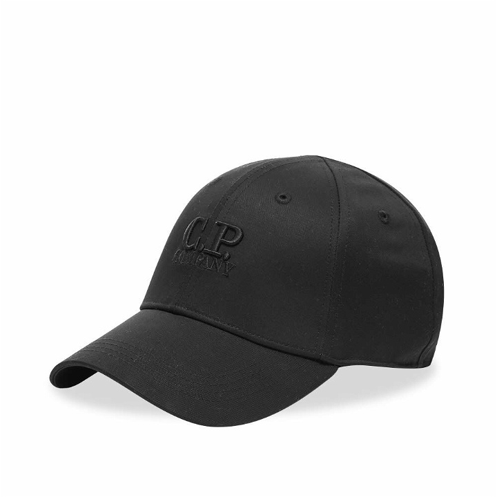 Photo: C.P. Company Undersixteen Men's Logo Cap in Black