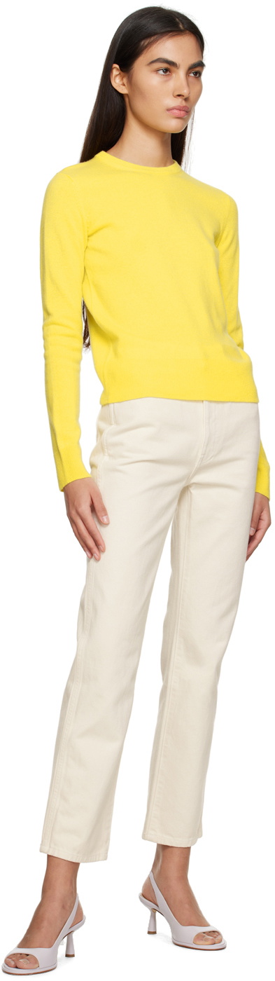 Vince Yellow Classic Sweater