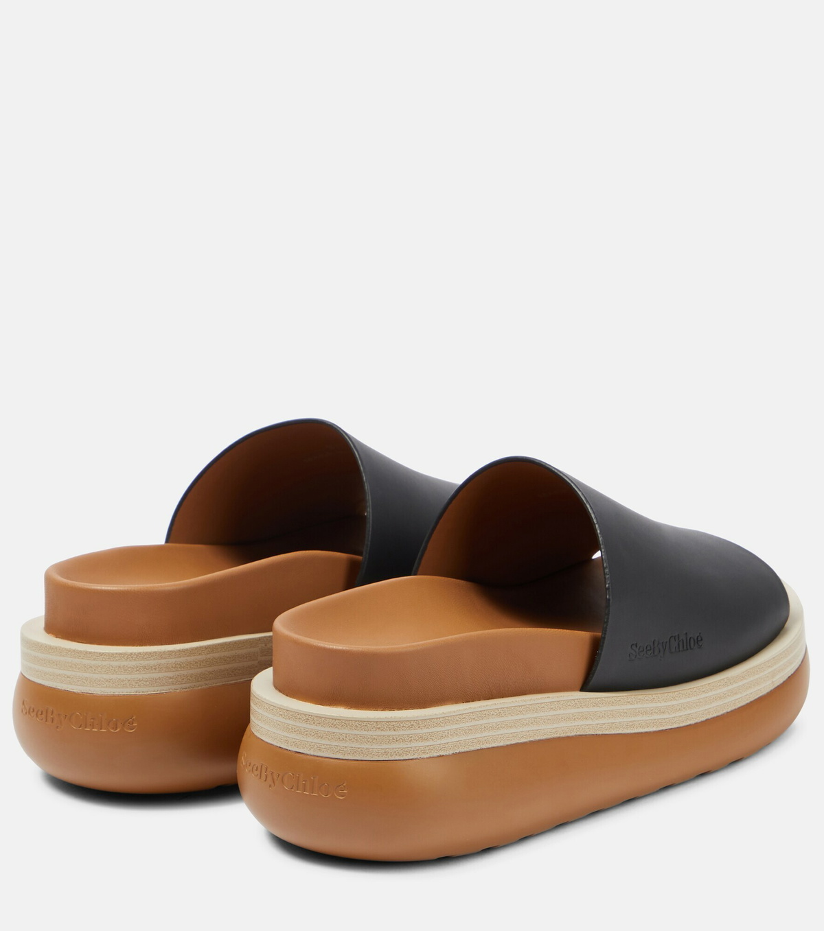 See By Chloe - Cicily leather slides