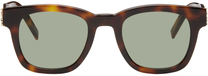 Photo: Saint Laurent Tortoiseshell SL M124 Sunglasses