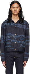 Vivienne Westwood Navy Marlene Denim Jacket