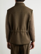 Loro Piana - Kelvin Wish® Wool and Cashmere-Blend Gilet - Green