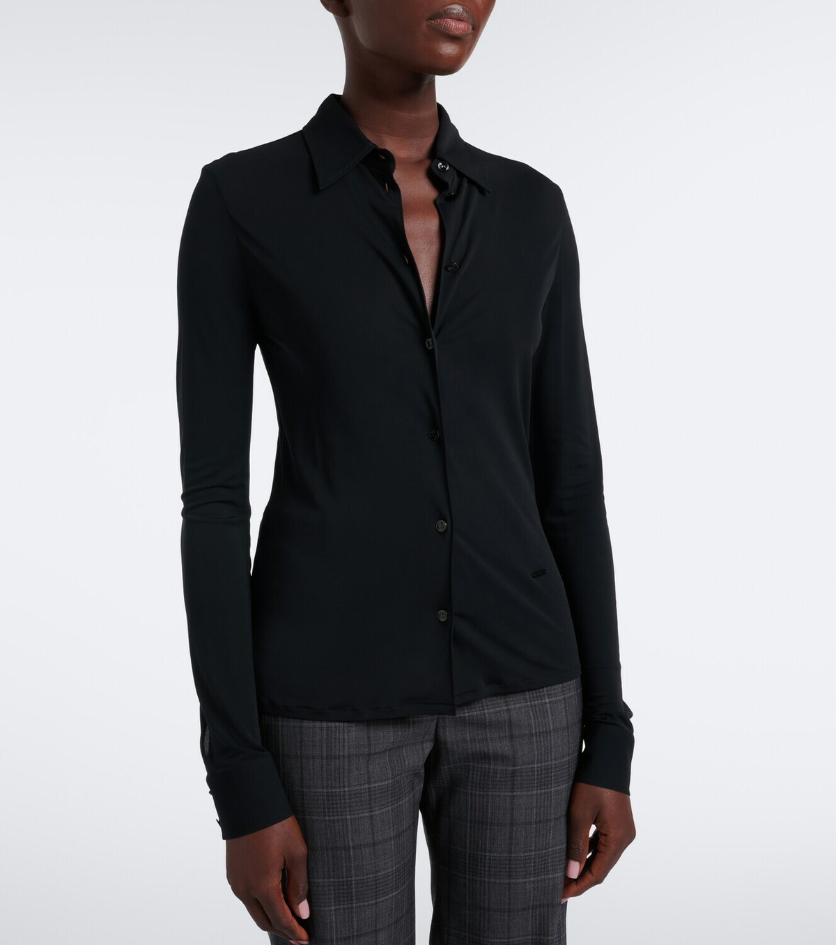 Gucci Crêpe jersey shirt