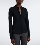 Gucci Crêpe jersey shirt