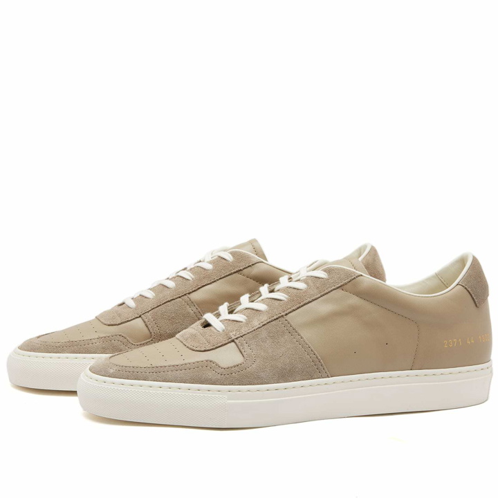 Photo: Common Projects Men's B-Ball Summer Duo Sneakers in Tan