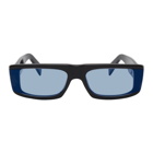 RETROSUPERFUTURE Black Issimo Sunglasses