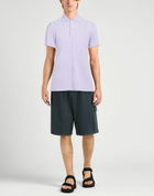 Isaia Mens Polo shirt Lilac