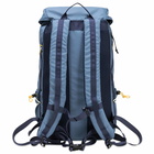 Elliker Wharfe Flapover Backpack in Steel Blue 