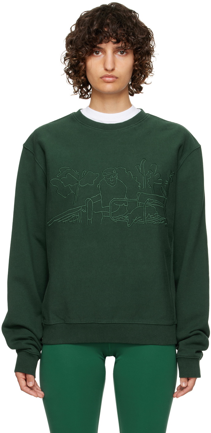 Photo: Palmes Green Francis Sweatshirt