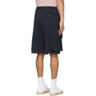 Joseph Navy Wool Worral Shorts