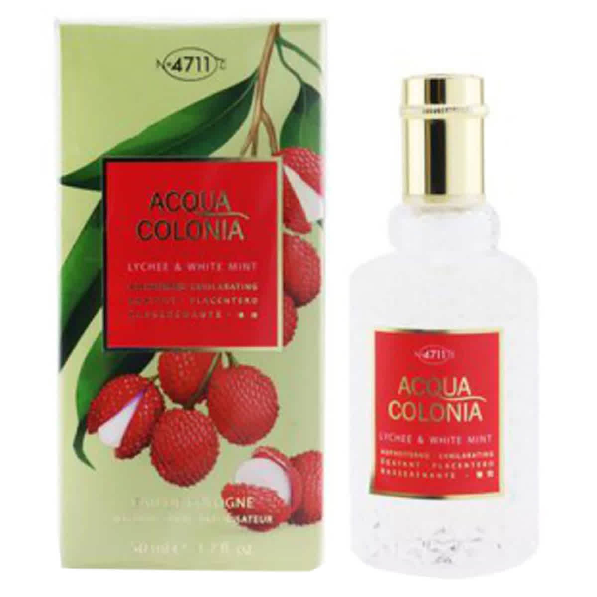 4711 - Acqua Colonia Lychee & White Mint Eau De Cologne Spray 50ml/1.7oz