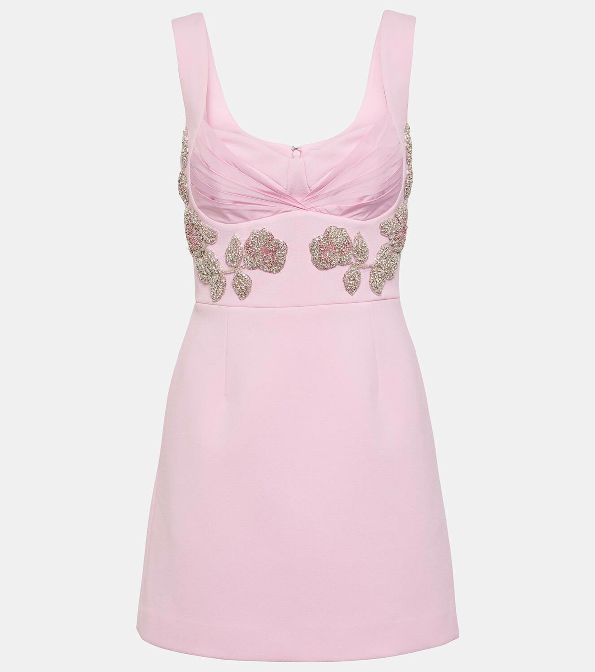 Rebecca Vallance Jenna crystal-embellished minidress Rebecca