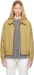Carter Young Beige Western Harrington Jacket