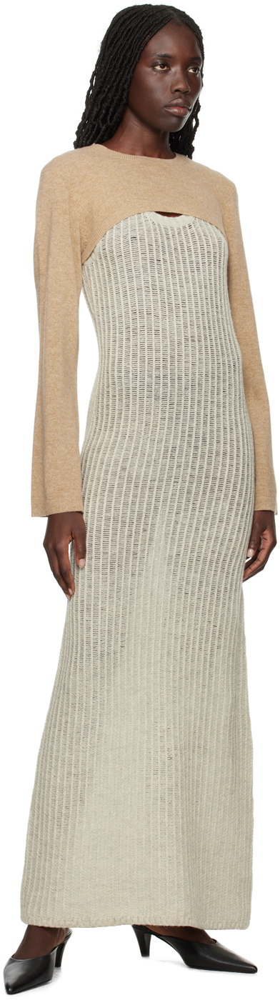 The Garment Beige Canada Midi Dress