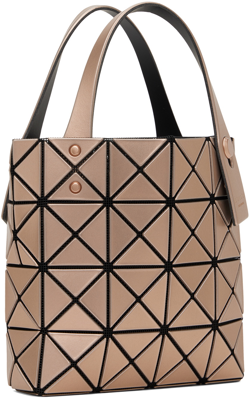 BAO BAO ISSEY MIYAKE Orange Lucent Boxy Mini Tote