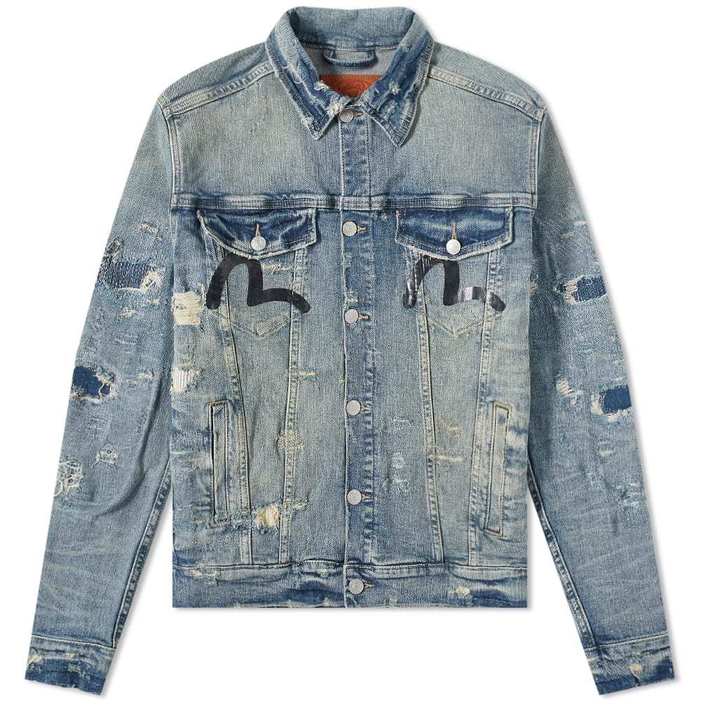 Evisu Back Logo Denim Jacket