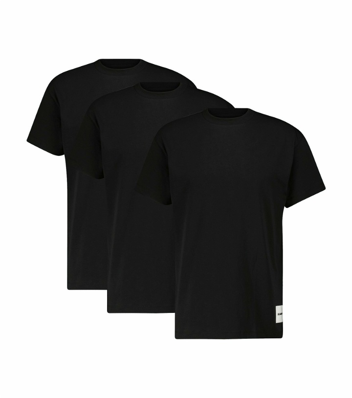 Photo: Jil Sander - Pack of three cotton T-shirts