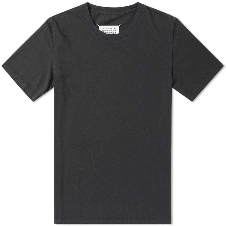 Photo: Maison Margiela 10 Classic Crew Neck Tee Black