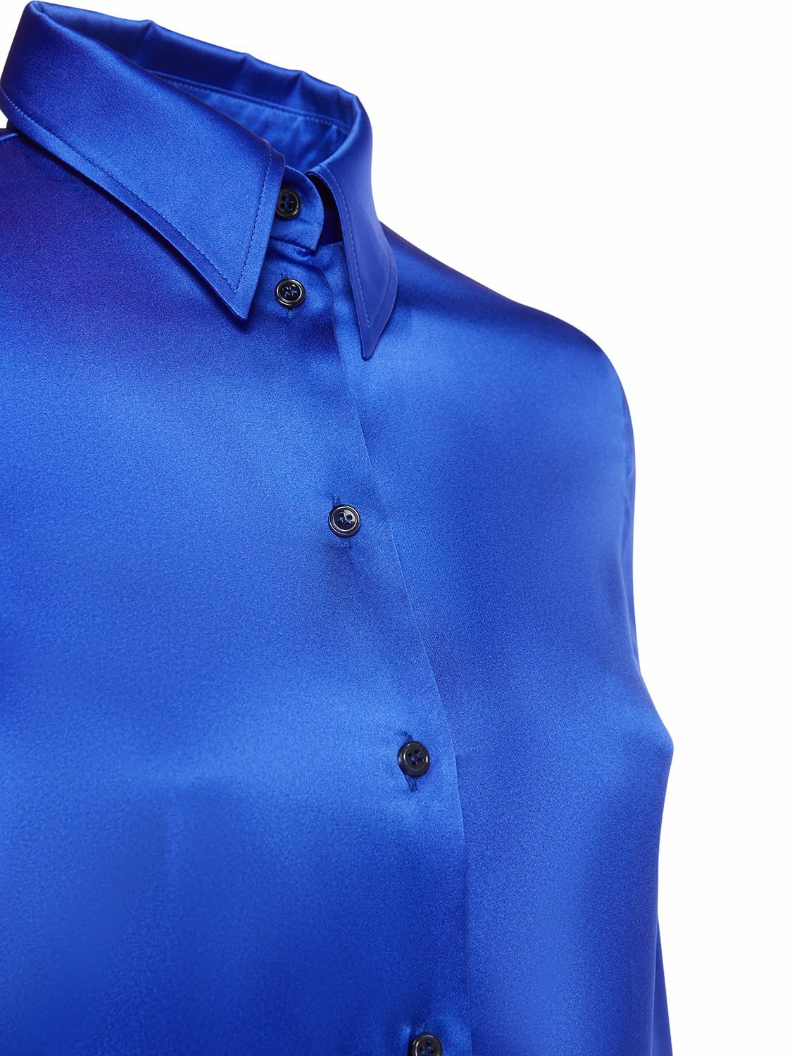 Tシャツ・カットソー TOM FORD stretch silk satin relaxed fit shirt Tom Ford Stretch Silk Satin Relaxed Fit Shirt | italist
