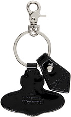 Vivienne Westwood Black Patent Keychain