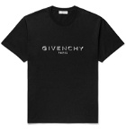 Givenchy - Logo-Embellished Cotton-Jersey T-Shirt - Black
