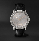 Parmigiani Fleurier - Toric Qualité Fleurier Automatic 40.8mm 18-Karat White Gold and Alligator Watch - Silver