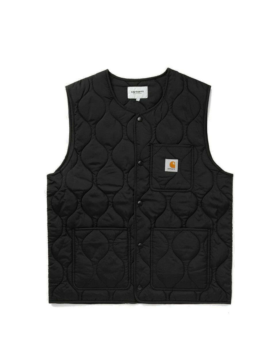 Photo: Carhartt Wip Skyton Vest Black - Mens - Vests