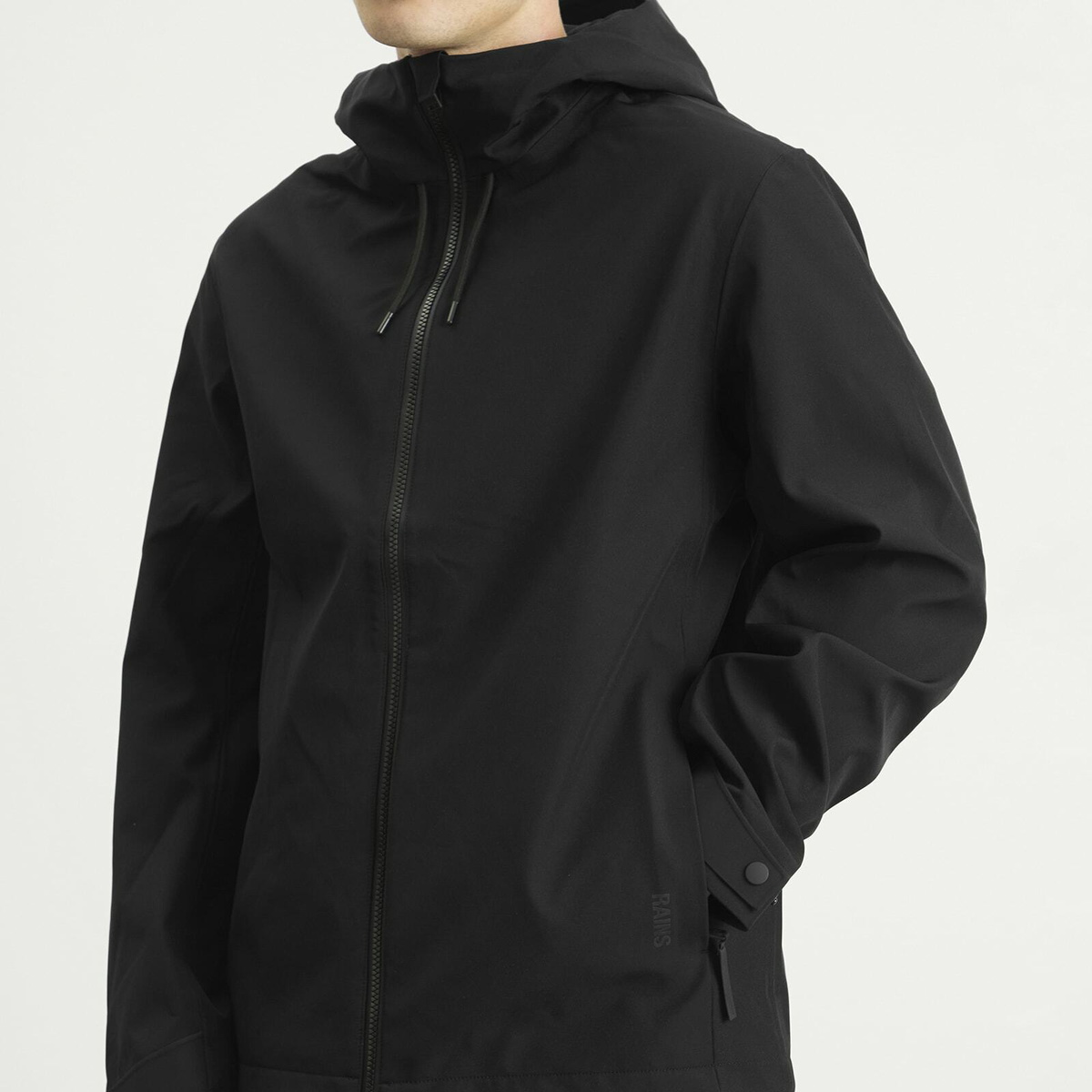 RAINS Men's Suva Softshell Jacket in Black