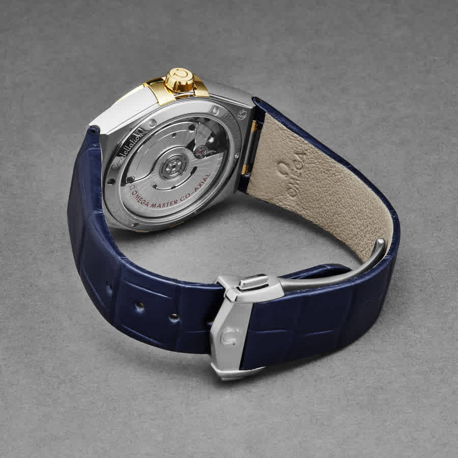 Omega Constellation Automatic Chronometer Diamond Blue Dial Ladies Watch 131.28.36.20.53.001