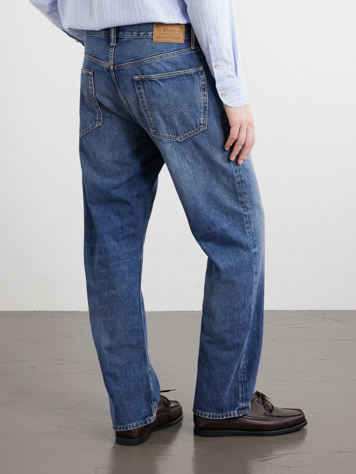 Polo Ralph Lauren - Straight-Leg Distressed Jeans - Blue