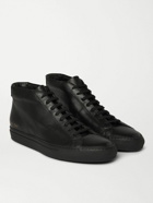 Common Projects - Original Achilles Leather High-Top Sneakers - Black