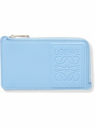 Loewe - Logo-Debossed Leather Zipped Cardholder