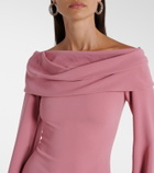 Solace London Nuri draped gown