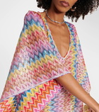 Missoni Zigzag lamé beach dress