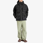 Nanga Men's Hinoc Mountain Parka Jacket in Charcoal