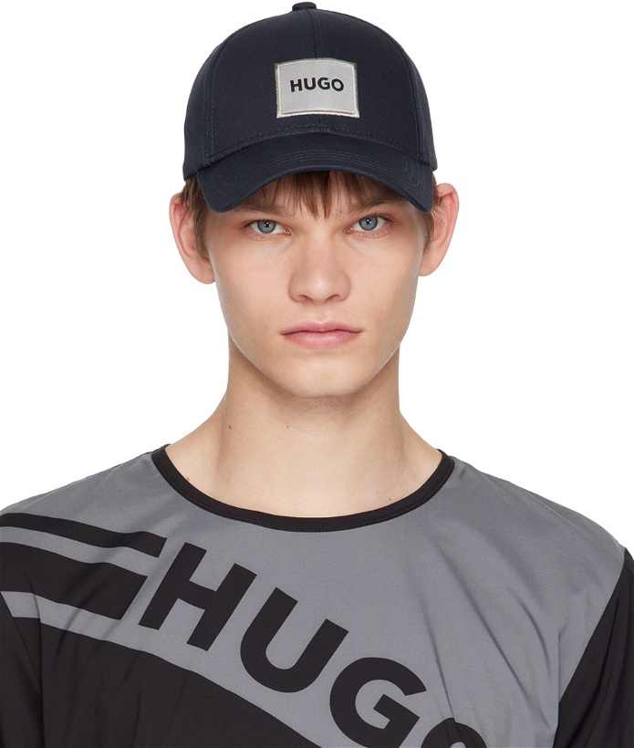 Photo: Hugo Navy Logo Cap