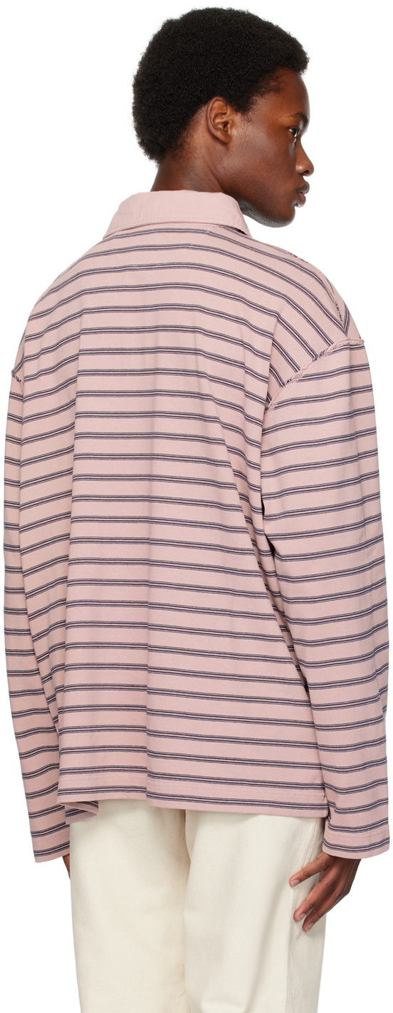 HOPE Pink & Navy Lamp Polo