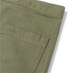 Fear of God - Slim-Fit Belted Panelled Cotton-Twill and Nylon Trousers - Green