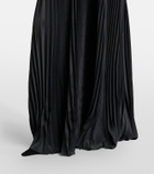 Joseph Chenes pleated halterneck maxi dress