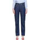 Levi's Navy '70s 501 Jeans