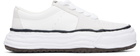 Maison MIHARA YASUHIRO Off-White 'Eric' OG Sole Mix Material Low-Top Sneakers