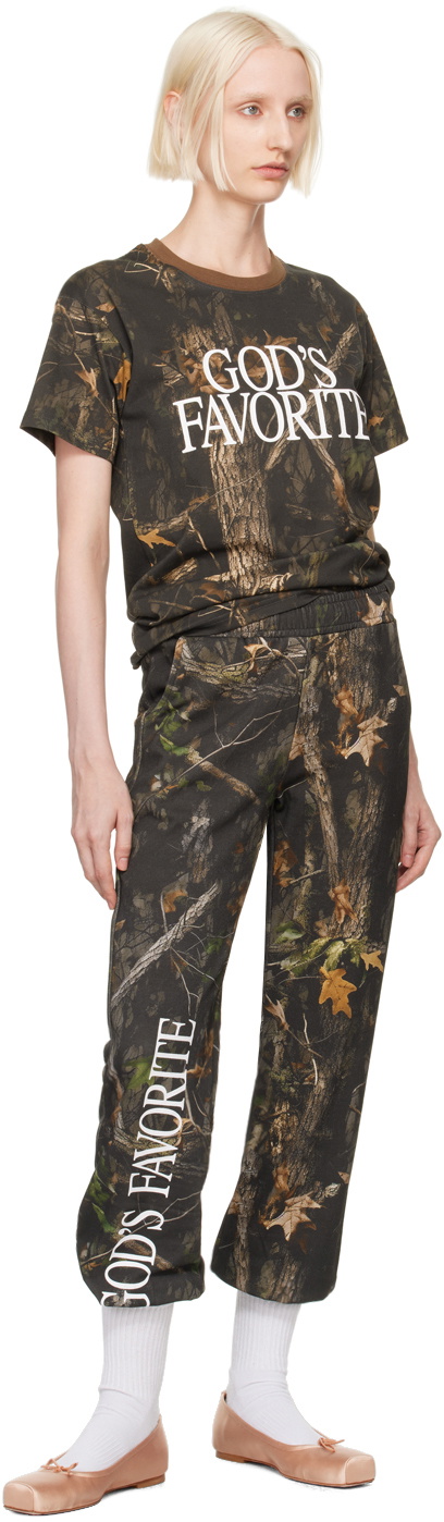 Praying Khaki 'God's Favorite' Sweatpants